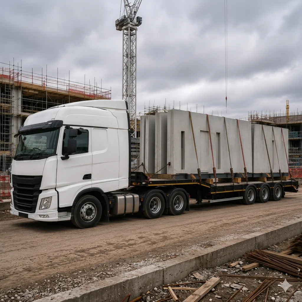 haulage for construction industry
