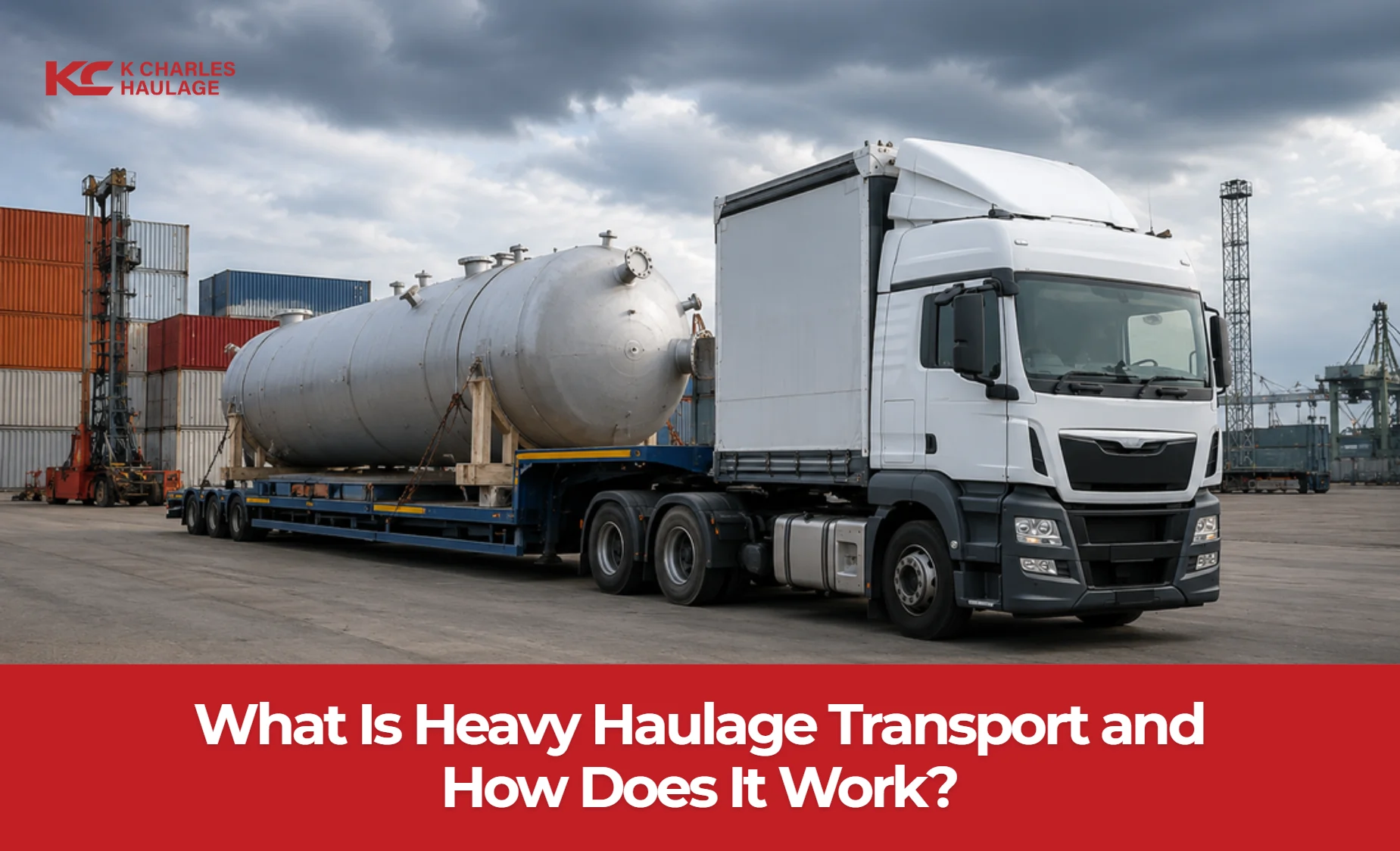what is heavy haulage transport and how does it work