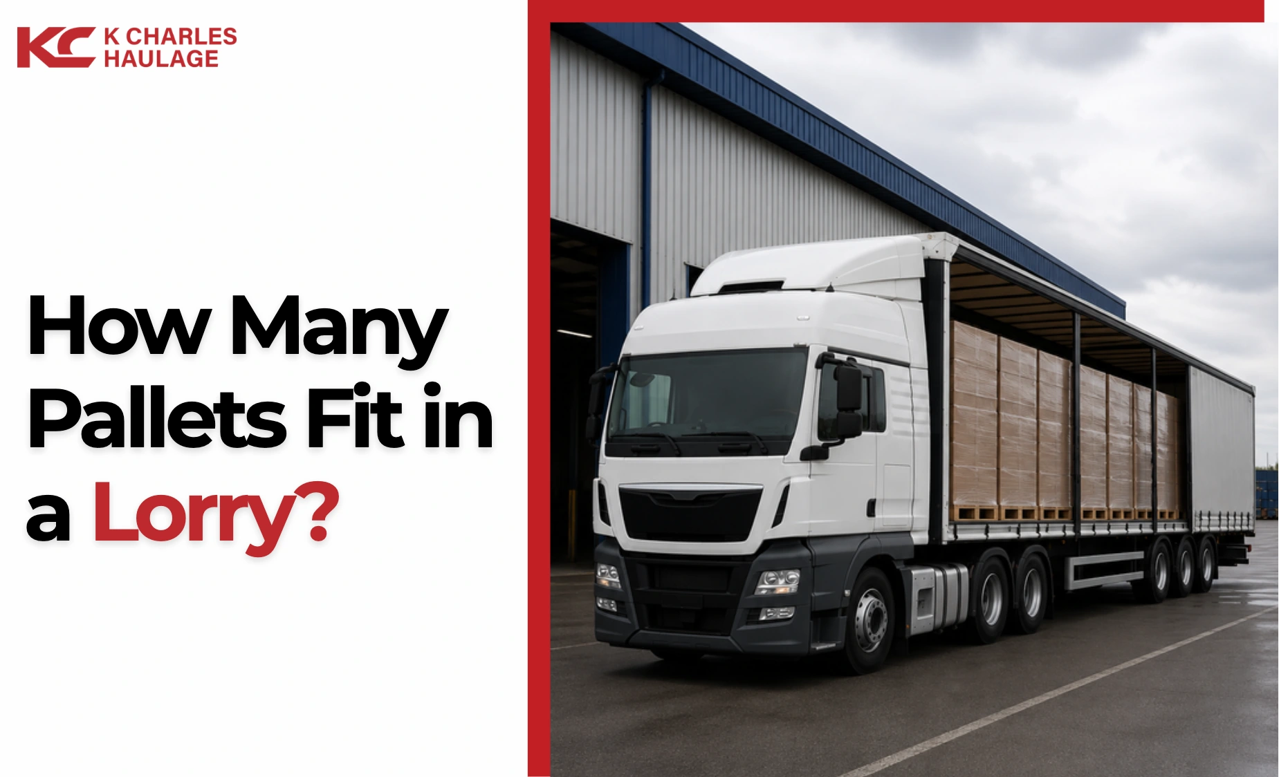 how many pallets fit in a lorry